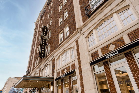 Hotel Elkhart Named Top Restoration Project in Indiana